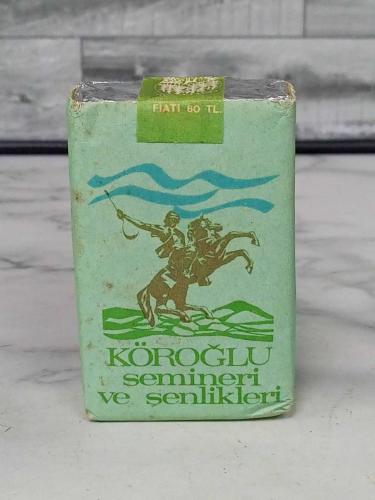 Antika Koleksiyonluk Nadir Tekel Bolu Köroğlu Sigarası