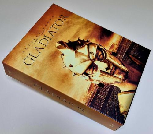 GLADIATOR 4K Ultra HD + Blu-ray Filmarena XL Fullslip Extended Cut Limited Collector's Edition Numaralı 600 Ad.