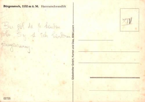 KARTPOSTAL - Bürgenstock - İSVİÇRE