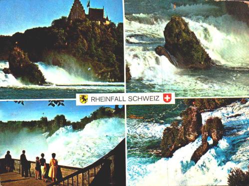 KARTPOSTAL - Ren Şelalesi / İSVİÇRE (Rheinfall)