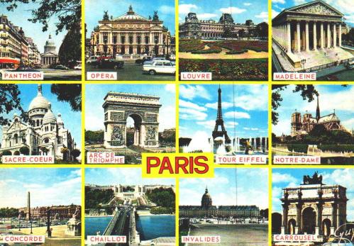 LOT.6 » KARTPOSTAL - Paris / FRANSA