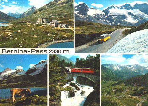 LOT.18 » KARTPOSTAL - Bernina Pass / İSVİÇRE