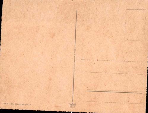 KARTPOSTAL - Berlin / ALMANYA