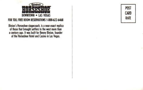 KARTPOSTAL - Las Vegas / AMERİKA