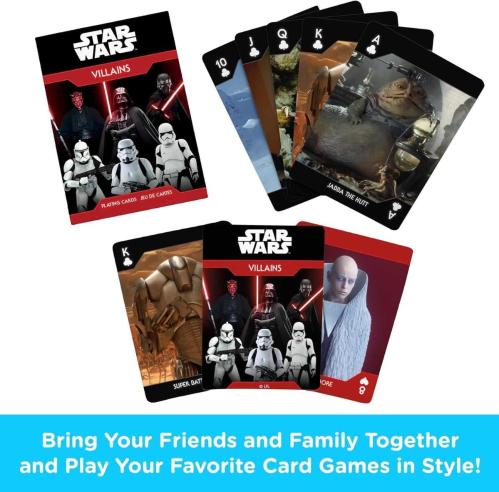 Star Wars Playing Cards - Dark Side Villains