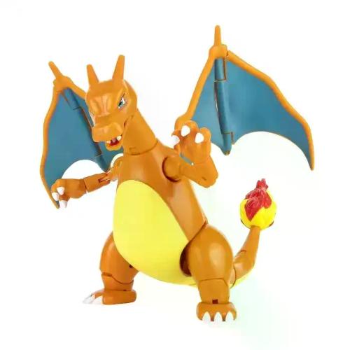 Pokemon Select Super - Hareketli Charizard - Otantik Detaylar Aksiyon Figürü