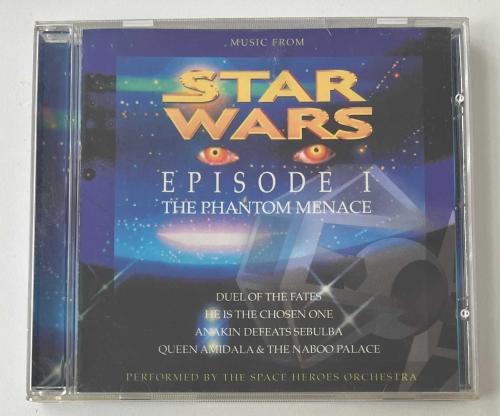 MUSIC FROM STAR WARS EPISODE I THE PHANTOM MENACE * THE SPACE HEROES ORCHESTRA - SOUNDTRACK * 1999 * CD