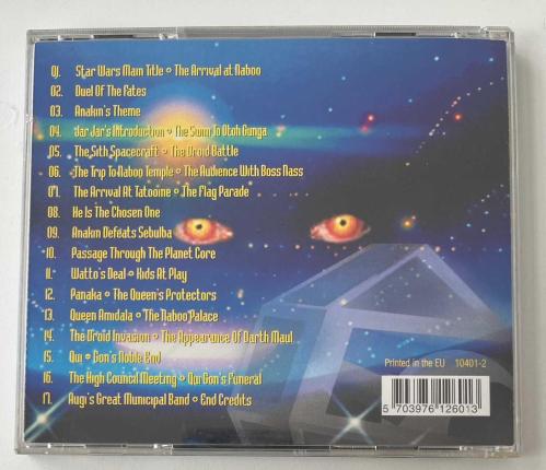 MUSIC FROM STAR WARS EPISODE I THE PHANTOM MENACE * THE SPACE HEROES ORCHESTRA - SOUNDTRACK * 1999 * CD