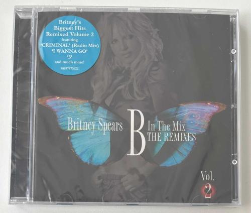 BRITNEY SPEARS: B IN THE MIX - THE REMIXES VOL. 2  * 2011 * CD AMBALAJINDA SIFIR