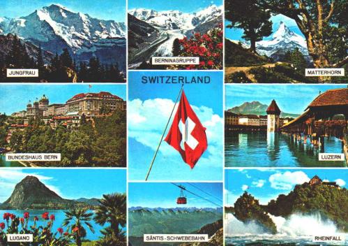 LOT.11 » KARTPOSTAL -  İSVİÇRE