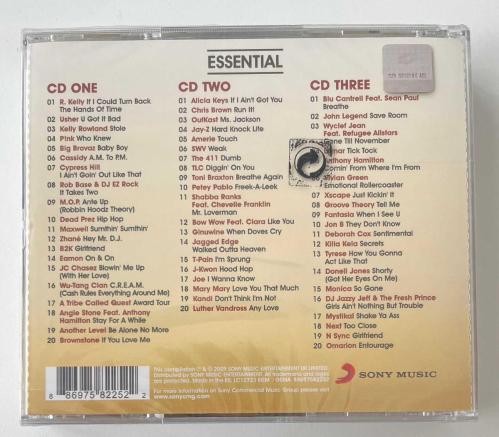 THE ESSENTIAL R&B SELECTION * USHER, ALICIA KEYS, OUTKAST, JAY-Z, CHRIS BROWN,  WU-TANG, CYPRESS HILL, PINK, TLC,.. * 2009 * 3 CD KALIN KUTU AMBALAJINDA SIFIR