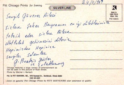 KARTPOSTAL -  Chicago / Amerika