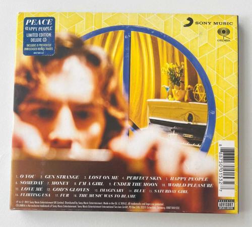 PEACE * HAPPY PEOPLE * ALTERNATIVE ROCK * 2015 * CD DIGIPAK