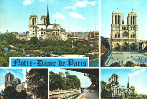 LOT.6 » KARTPOSTAL - Notre Dame Katedrali Paris / FRANSA
