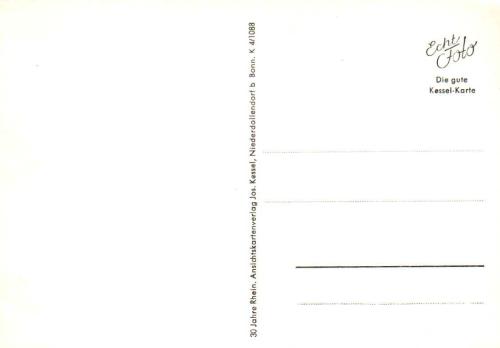 KARTPOSTAL - Bonn / ALMANYA