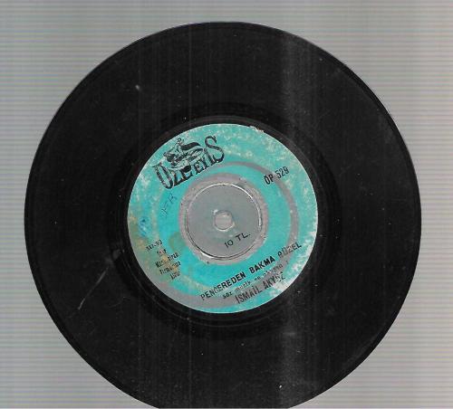 Kötülüğe Kahreyledim - Pencereden Bakma Güzel / İsmail Akyüz ( 45'lik PLAK)