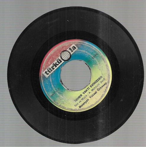 Beyaz Atlı - Seher Vakti Evinizden / Malatyalı Yüksel Özkasap ( 45'lik PLAK)