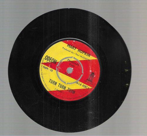 Those Were The Days - Turn Turn Turn / Mary Hopkin ( 45'lik PLAK)