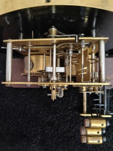 1960 YILLARI ALMAN JUNGHANS MARKA GONGLU KURMALI ANTİKA DUVAR SAATİ FAAL ÇALIŞIR DURUMDA