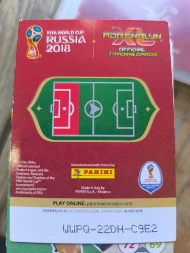 PANİNİ COLLECTOR'S FIFA WORLD CUP RUSSIA 2018 MARCELO 40
