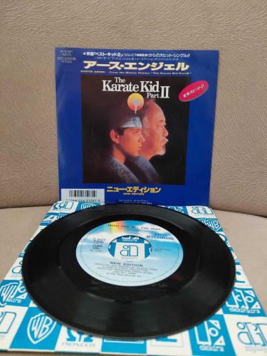 New Edition – Earth Angel (The Karate Kid Part 2)  - 1986  Japonya Basım 45'lik Plak