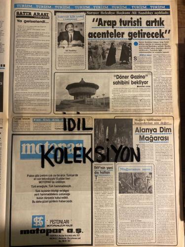 AYNA AKTÜELİTE VE MAGAZİN GAZETESİ - DOĞUM GÜNÜ HEDİYESİ (TURKİSH - NEWSPAPER) - 11 MART 1987 - SAYI : 5 - TAM TAKIM 8 SAYFADIR -Çeçilya-Semiramis Pekkan-Nükhet Duru-Ajda Pekkan-İbrahim Tatlıses-Neşe Aksoy-Cenk Koray-Sibel Ege-Hakkı Koşar-Tevfik Gelenbe-Sevim Gelenbe-Sibel Üzer-Ayşen Tekin-Şükran Sezer-Ali Altan-Erkan Özerman-Seyyal Taner-Meral Orhonsay-Bayram Kan-Nafize Göksel-Fatma Girik-Günay Girik-Ayşe Mine-Faik Zambak-Talat Bulut-Rezzan Akyazıcı-Şehnaz Dilan-Kemal Sunal-Nadya Smolik-İpek Pınar-Kar Çakıl’a yaramadı-Bunalıma düştü-Elini niye öptü-Şanssızlık yakasını bırakmıyor-Gülme antrenmanı-Karateye merak sardı-Hayırdır inşallah-Önce öpüldü sonra öptü-Yakaladık-Son Urfalı oldu-Kemal Sunal’la umutlandı-Mantar gibi-Gözünü ekrana dikti-Kral yokluğunda bolluğu-Bu adam taşıyor-Ali Sandıkçı-Süheyla Aracı-Mehmet Kesim-Dilek Süzen-Dr. Ahmet Üner-Sevgi Ferhangi-Dr. Faruk Bayülken-Arap turisti artık acenteler getirecek-Döner Gazino sahibini bekliyor-Alanya Dim Mağarası-Mağaranın sırrı-THY’