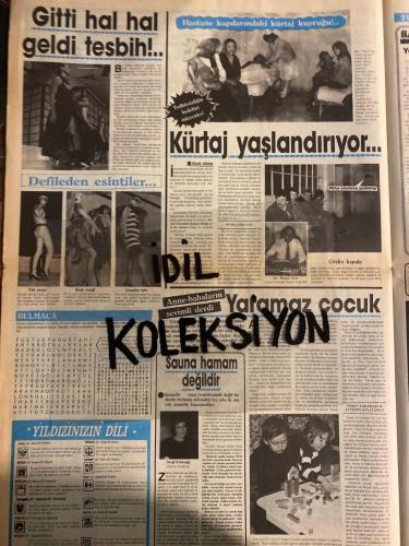 AYNA AKTÜELİTE VE MAGAZİN GAZETESİ - DOĞUM GÜNÜ HEDİYESİ (TURKİSH - NEWSPAPER) - 11 MART 1987 - SAYI : 5 - TAM TAKIM 8 SAYFADIR -Çeçilya-Semiramis Pekkan-Nükhet Duru-Ajda Pekkan-İbrahim Tatlıses-Neşe Aksoy-Cenk Koray-Sibel Ege-Hakkı Koşar-Tevfik Gelenbe-Sevim Gelenbe-Sibel Üzer-Ayşen Tekin-Şükran Sezer-Ali Altan-Erkan Özerman-Seyyal Taner-Meral Orhonsay-Bayram Kan-Nafize Göksel-Fatma Girik-Günay Girik-Ayşe Mine-Faik Zambak-Talat Bulut-Rezzan Akyazıcı-Şehnaz Dilan-Kemal Sunal-Nadya Smolik-İpek Pınar-Kar Çakıl’a yaramadı-Bunalıma düştü-Elini niye öptü-Şanssızlık yakasını bırakmıyor-Gülme antrenmanı-Karateye merak sardı-Hayırdır inşallah-Önce öpüldü sonra öptü-Yakaladık-Son Urfalı oldu-Kemal Sunal’la umutlandı-Mantar gibi-Gözünü ekrana dikti-Kral yokluğunda bolluğu-Bu adam taşıyor-Ali Sandıkçı-Süheyla Aracı-Mehmet Kesim-Dilek Süzen-Dr. Ahmet Üner-Sevgi Ferhangi-Dr. Faruk Bayülken-Arap turisti artık acenteler getirecek-Döner Gazino sahibini bekliyor-Alanya Dim Mağarası-Mağaranın sırrı-THY’
