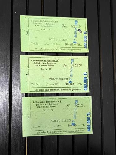 LOT.5 » T.C. Denizcilik İşletmeleri Yolcu Biletleri Lotu | 3 Adet | 1990’lar