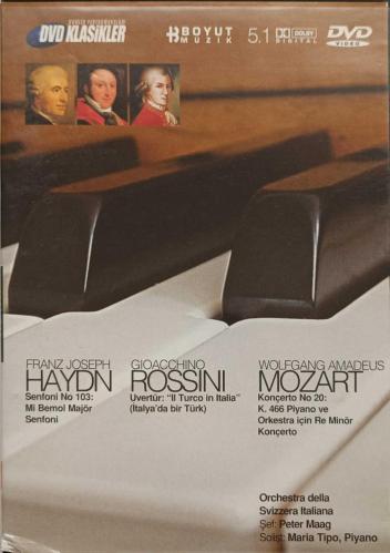 HAYDN ROSSINI MOZART DVD ORJİNAL FİLM 2.EL DVD ( 11602