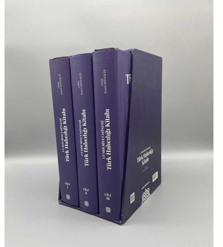 CUMHURİYET DÖNEMİ TÜRK HALICILIĞI KİTABI (3 CİLT TAKIM )