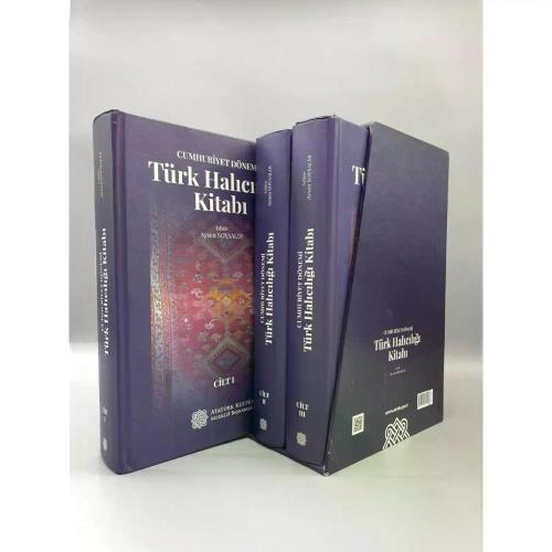 CUMHURİYET DÖNEMİ TÜRK HALICILIĞI KİTABI (3 CİLT TAKIM )