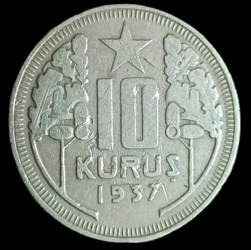 LOT.1 » 1937 10 Kuruş