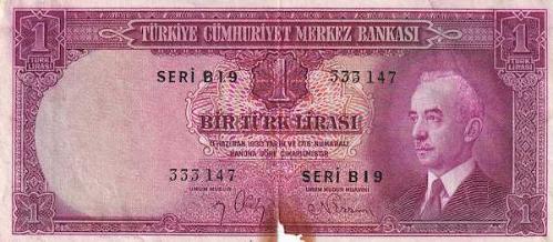 NADİR 2.EMİSYON İNÖNÜ 1 LİRA PARADA GÖRÜNEN KUSUR HARİCİ ÇÇT++ Dır