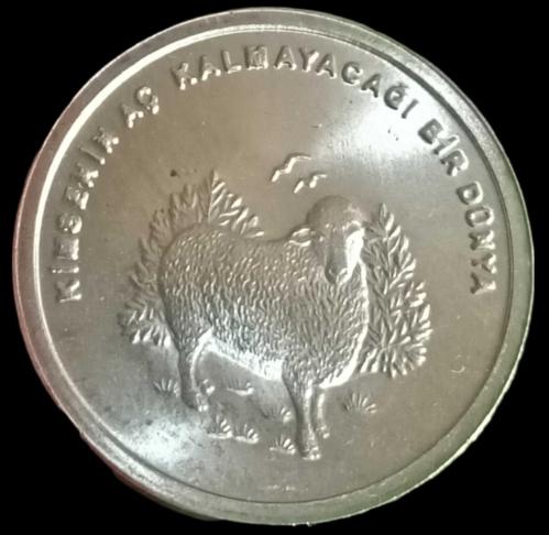 Fao 2002 Kimsenin Aç Kalmayacağı Bir Dünya 500 Bin Lira Hatıra parası