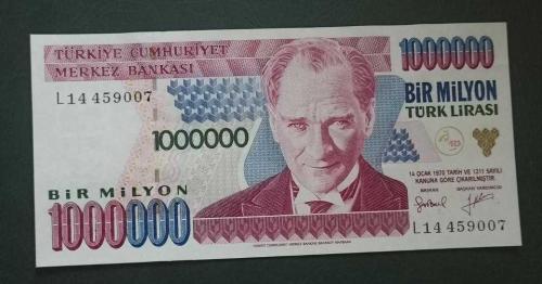 7 Emisyon L 14 Seri 1 Milyon Lira