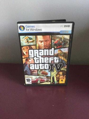 Pc Oyun Gta IV Gta 4  Orijinal 2 Dvd 2008