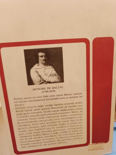 KÖYLÜLER HONORE DE BALZAC SOSYAL YAYINLAR
