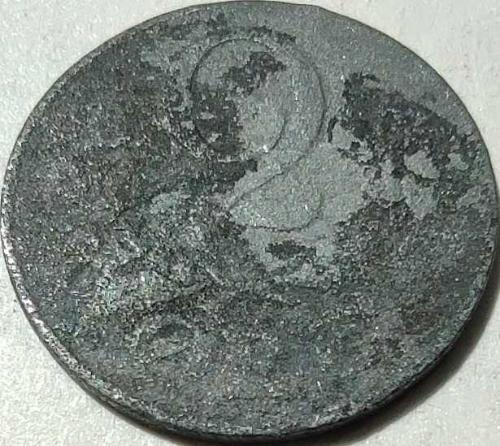 Danimarka 1943 2 Öre Kral X. Christian Dönemi Çinko II. Dünya Savaşı Emisyonu