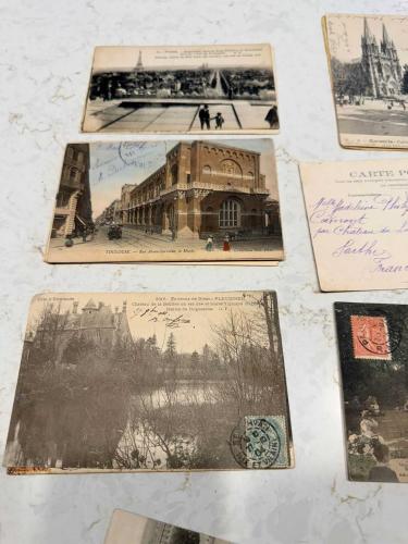 Posta kartı Koleksiyonu Matmazel Aziz ,Esat Paşa kızı Anadolu hisarı Yalısına Kartlar 242 adet şahane durumda