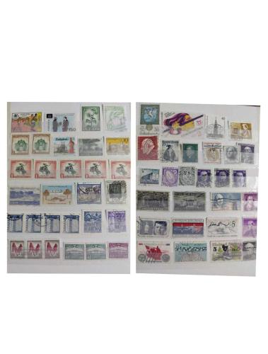 Orta Boy Defter İçerisinde Dünya Pulları Koleksiyonu - P15