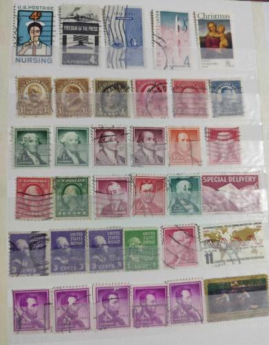 Orta Boy Defter İçerisinde Dünya Pulları Koleksiyonu - P15