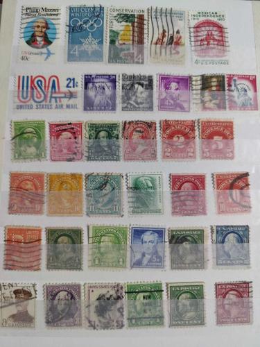 Orta Boy Defter İçerisinde Dünya Pulları Koleksiyonu - P15