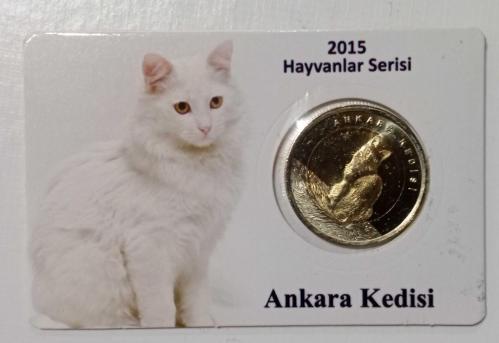 HAYVANLAR SERİSİ ANKARA KEDİSİ HATIRA PARASI
