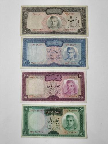 LOT.16 » İRAN ŞAH 4'LÜ RİYAL LOTU ÇT
