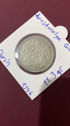 1946 BASIM AVUSTURALYA FLORİN 11.30 GR GÜMÜŞ