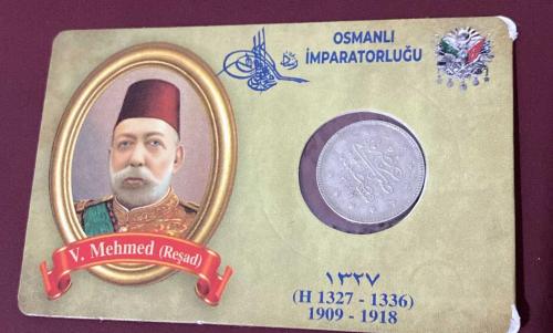SULTAN V. MEHMED REŞAD 2 KURUŞ GÜMÜŞ