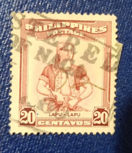 Filipinler_ damgalı pul