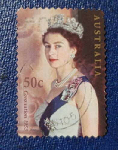 Avustralya _damgalı pul