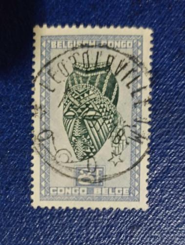 Belçika Kongosu _ damgalı pul
