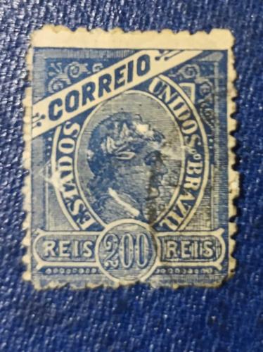 Brezilya 1890 _ damgalı pul